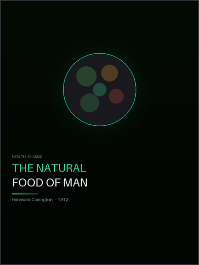 The Natural Food of Man